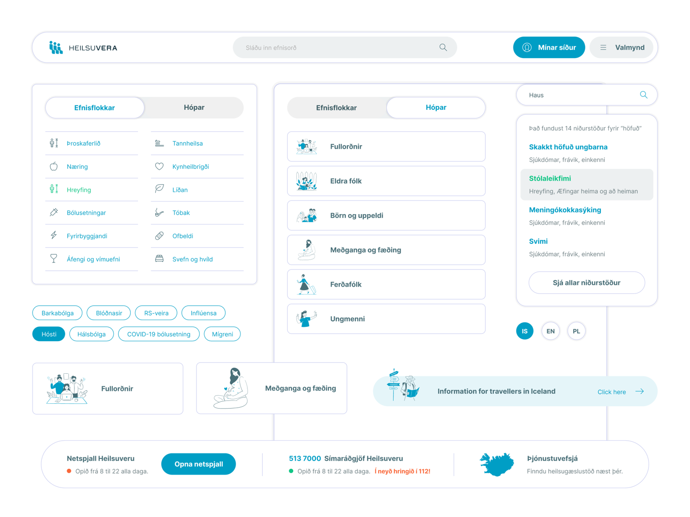 Heilsuvera Valmynd Helga